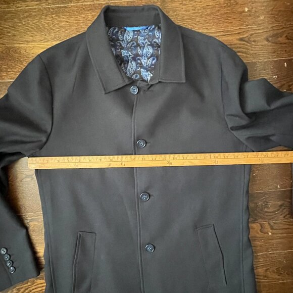 NEW(no tag) Sondergaard Copenhagen Men's Navy Coat/Jacket-Sz.40-MED - Picture 8 of 12